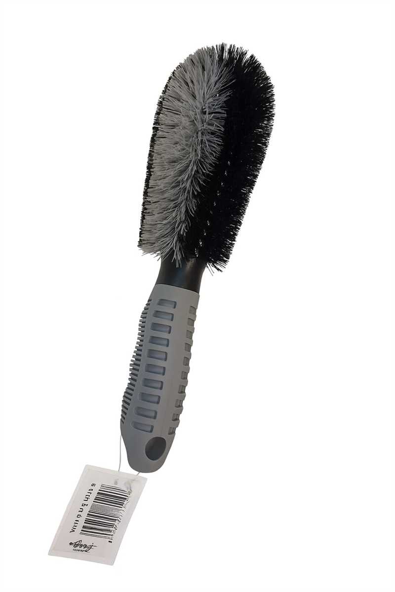 FIRÇA JANT 25 CM OVAL GRi-SiYAH DELUX 1